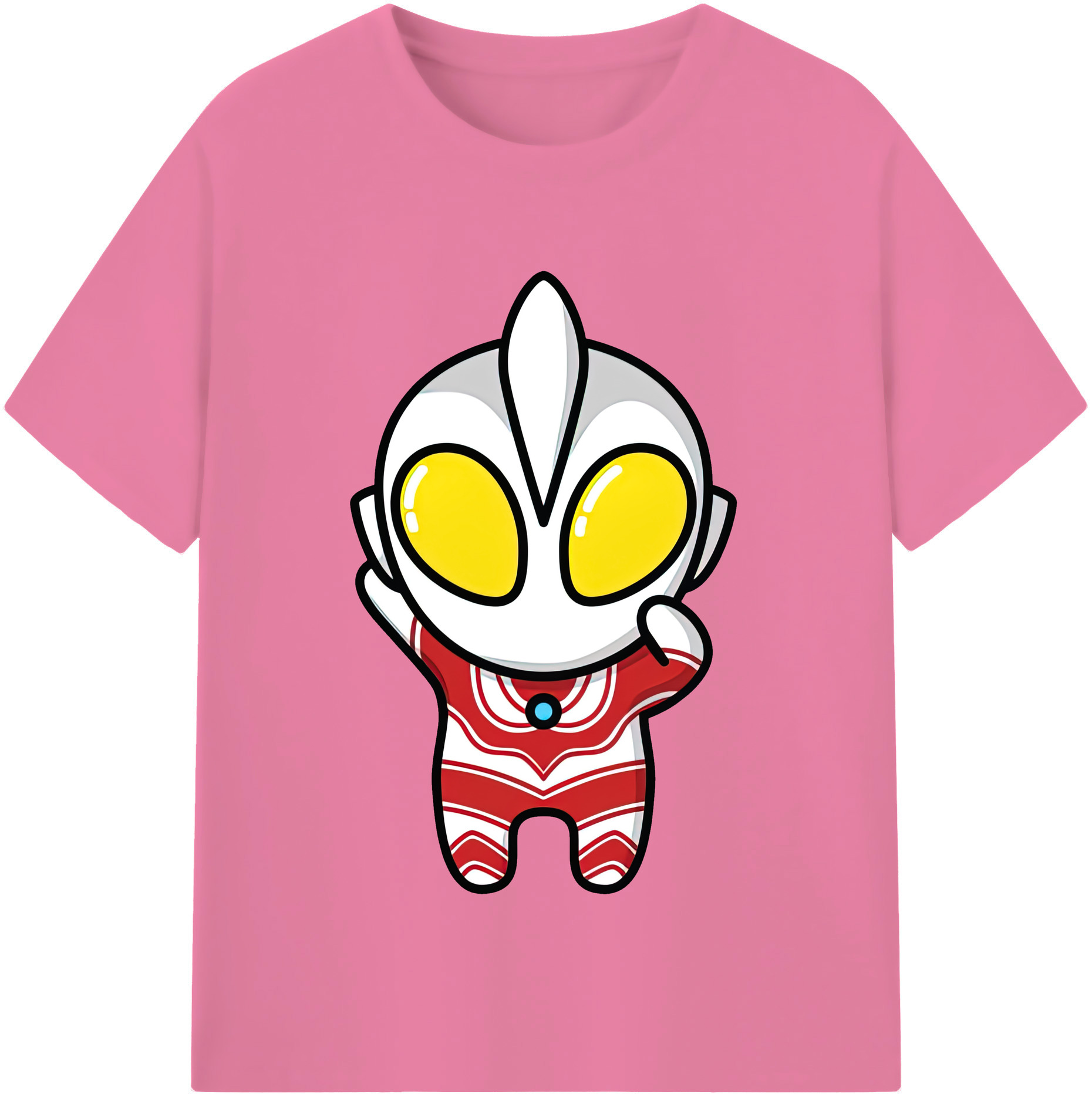 （画像用） ウルトラマン Ultraman 綿100％半袖Tシャツ（フロントプリント）